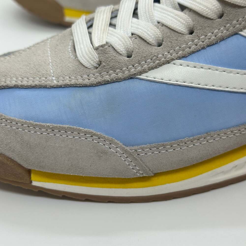 Tretorn Rawlins 2.0 Miami Blue Suede Textile Lace-up Rubber Sole Sneakers - Picture 10 of 15